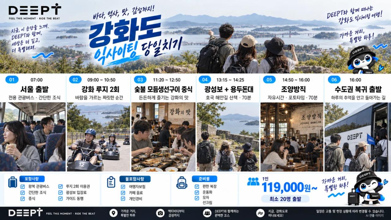 강화도  액티비티